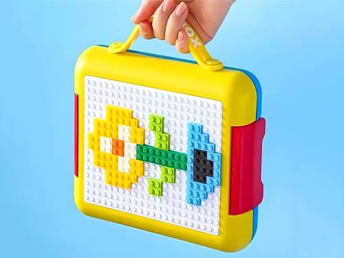 Ланч-бокс с пазлом 