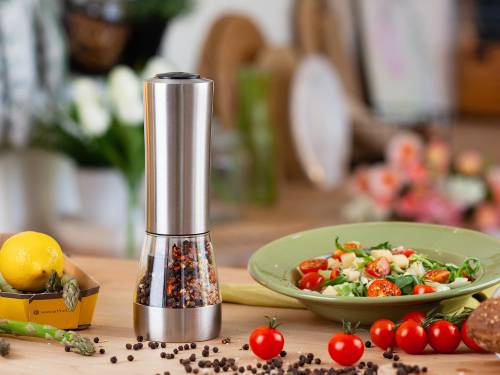 Электрическая мельница для специй двойная 