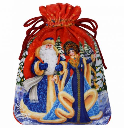 Мешочек новогодний, остаток 45 шт 