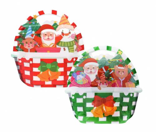 Волшебная корзинка красная 