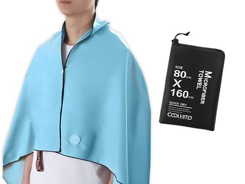 Полотенце – накидка, микрофибра, супервпитывающее 