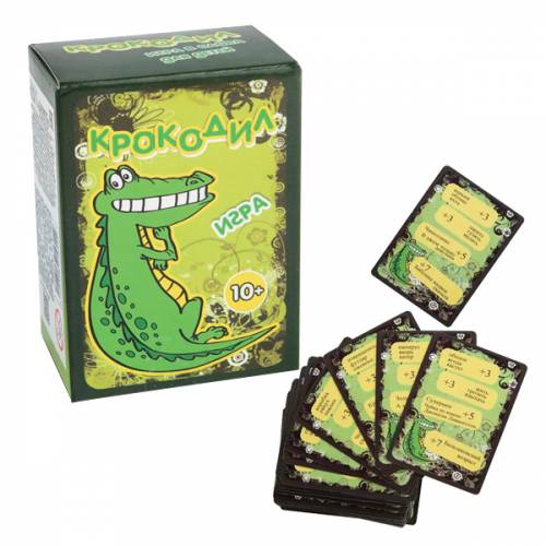 Крокодил, карточная игра 
