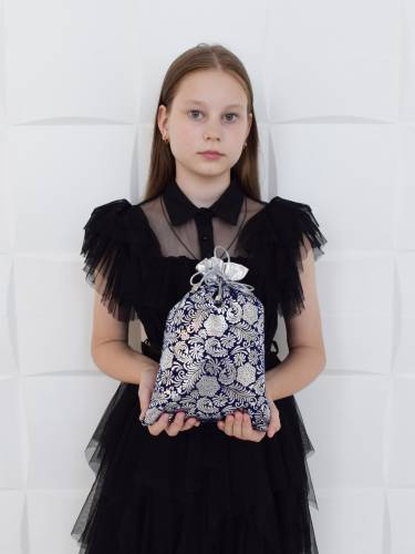 Мешочек синий Чудо-узоры 