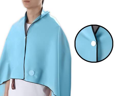 Полотенце – накидка, микрофибра, супервпитывающее 