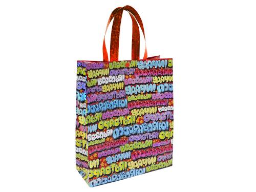 М-880, металлизированная ткань, голографический пакет с кнопкой 