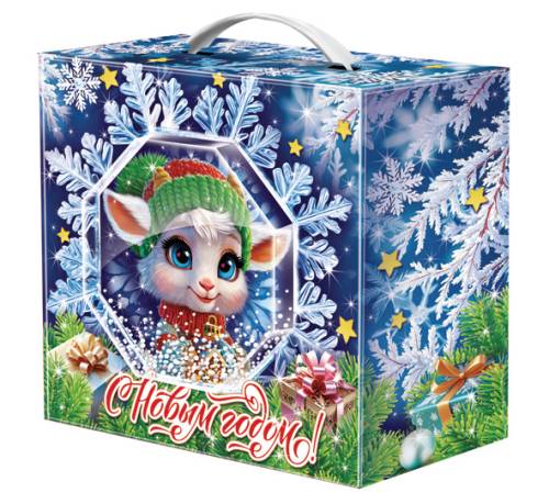 Снежинка, символ года, 23*9*23см, МГК, искусственный снег