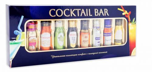 Набор конфет в коробке «Коктейль-бар» 
