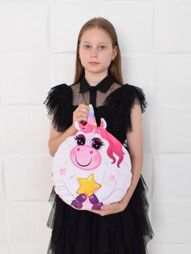Единорожка, плед-подушка-трансформер 
