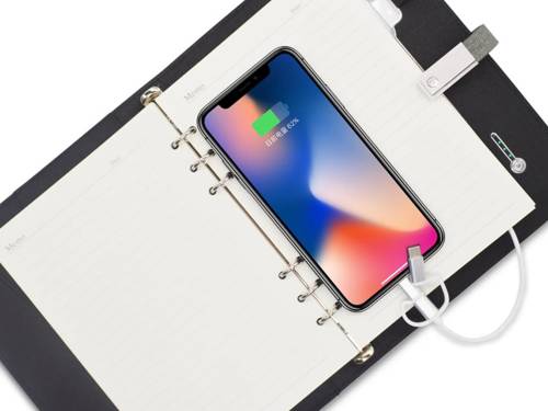 Ежедневник с зарядкой 