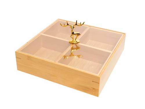 Менажница с крышкой 