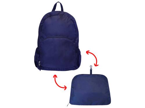 Рюкзак складной синий