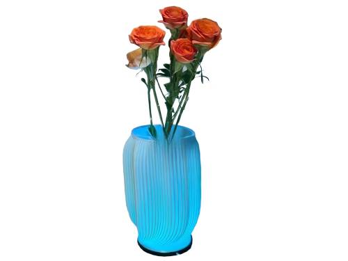 Ваза с подсветкой большая