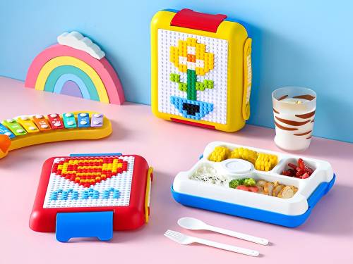 Ланч-бокс с пазлом 