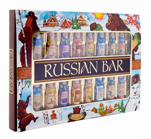 Набор конфет в коробке «Русский бар» 